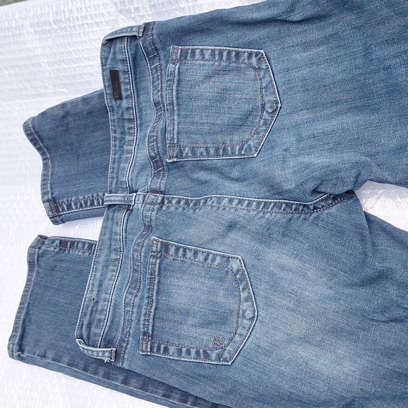 KUT from the Cloth Jeans Boot Cut Straight Leg Tapered Ankle Designer Size 10 - Picture 1 of 16